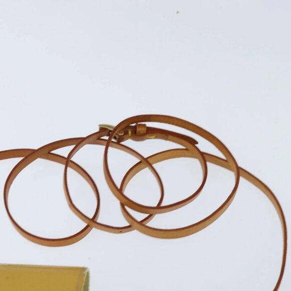 LOUIS VUITTON Monogram Vernis Walker Wallet Lime Yellow LV Auth BA6985 - Picture 10 of 16